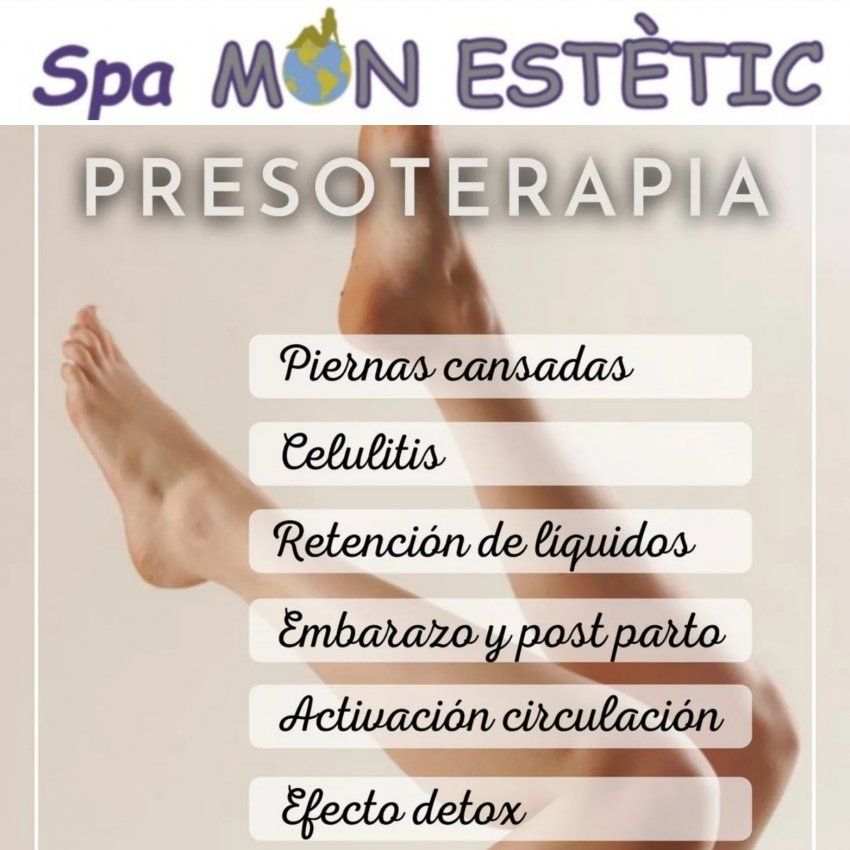 Bono presoterapia 3 sesiones