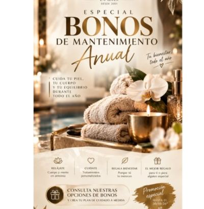 BONOS DE MANTENIMIENTO ANUAL