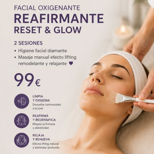 FACIAL RESET & GLOW 2 SESIONES