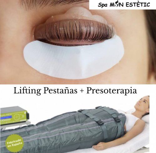 Lifting de pestañas + presoterapia
